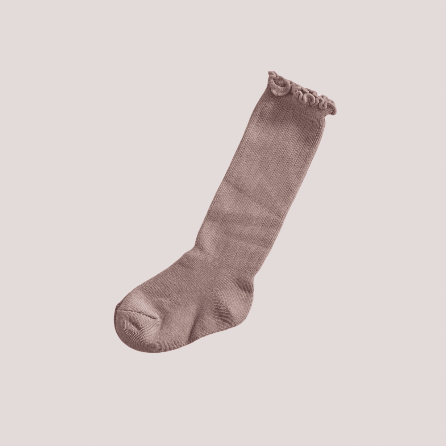 DUSTY PINK FRILL SOCKS - adorablethelabel