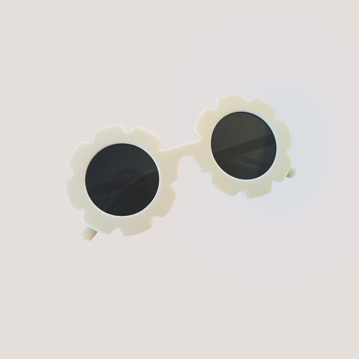 LITTLE MISS CHIC SUNGLASSES - IVORY - adorablethelabel