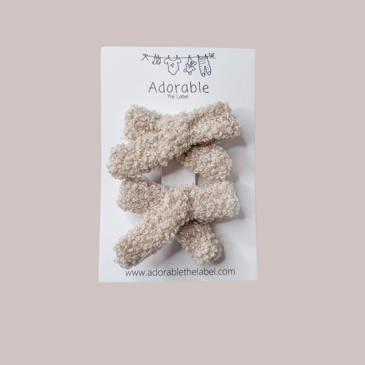 MINI BOWS - TEDDY