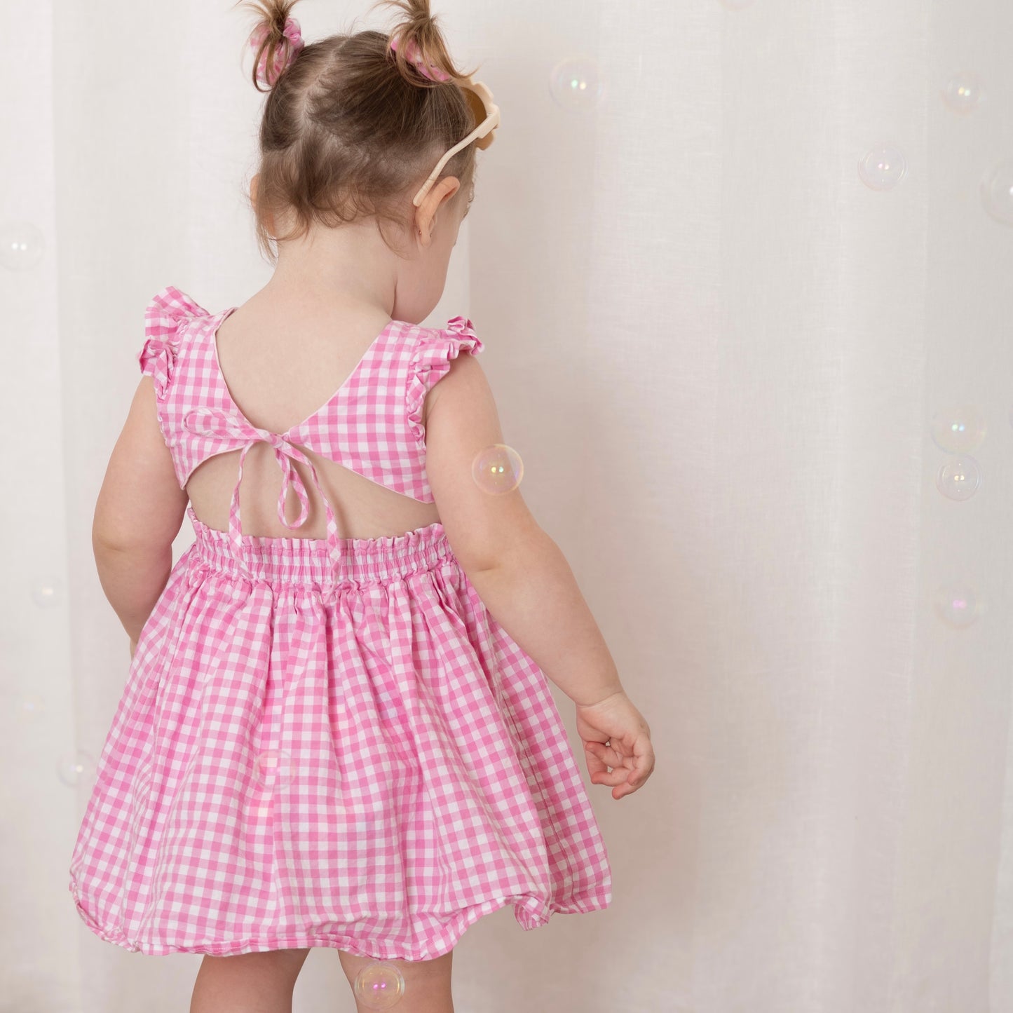 THE LITTLE PINK GINGHAM DRESS