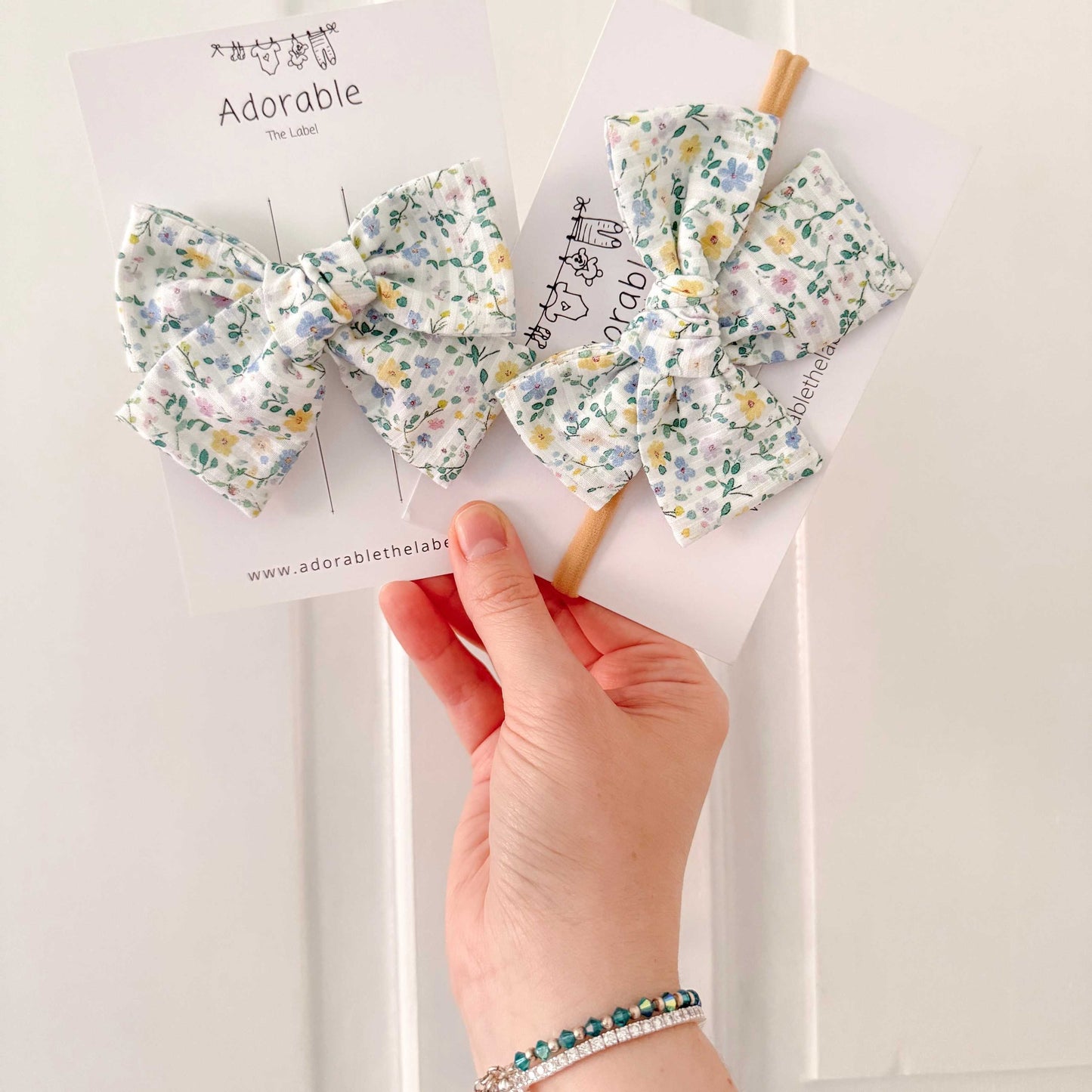 LARGE BOW - PASTEL PETALS