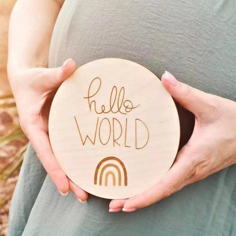 ANNOUNCEMENT DISC - HELLO WORLD - adorablethelabel