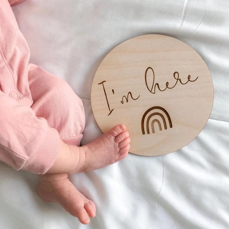 ANNOUNCEMENT DISC IM HERE - adorablethelabel