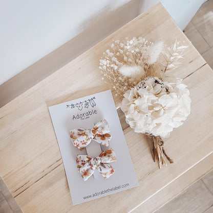 MINI BOWS - BOHO BLOOM - adorablethelabel