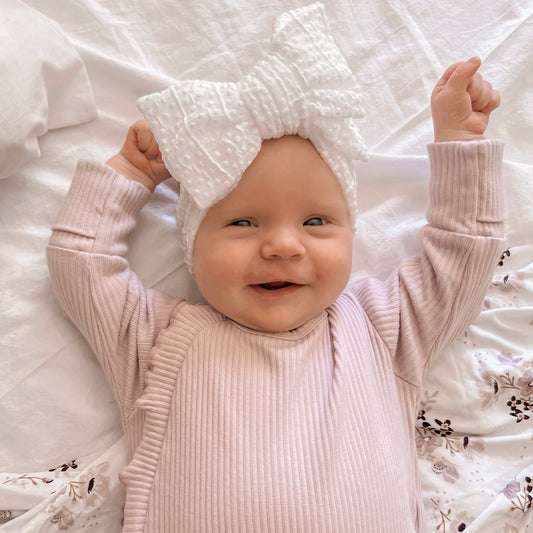 OVERSIZED TOPKNOT - POPPYSEED