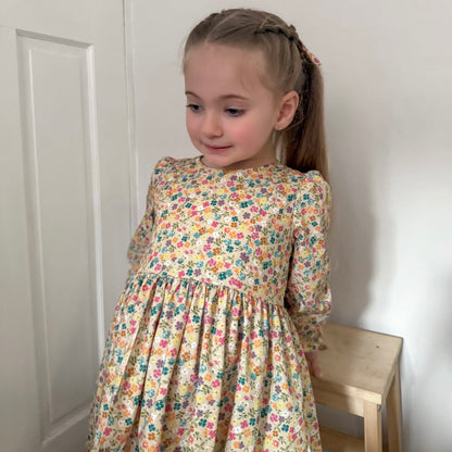 THE BOW DRESS - WILD DAISY