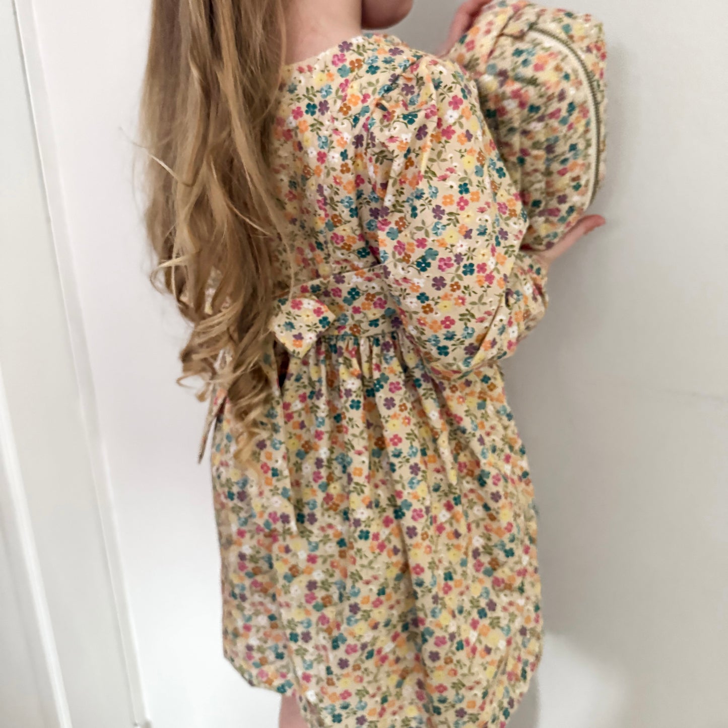 THE BOW DRESS - WILD DAISY