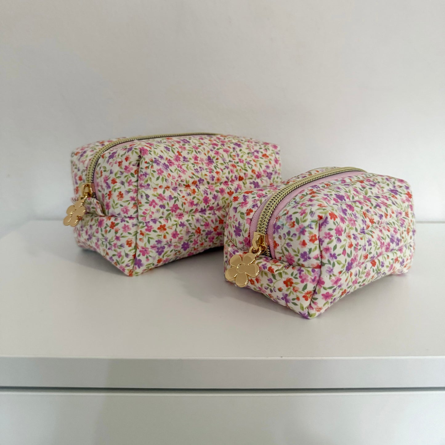 QUILTED POUCH - ENCHANTED GARDEN