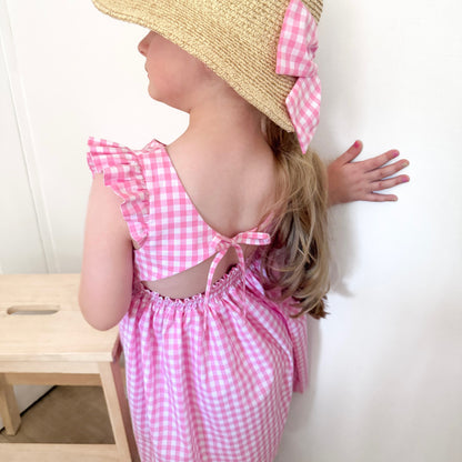 THE LITTLE PINK GINGHAM DRESS
