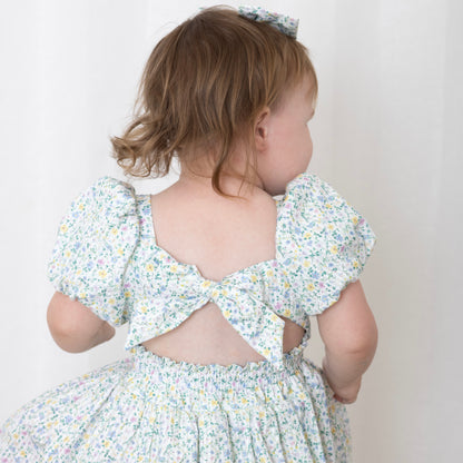THE LITTLE ELLA DRESS - PASTEL PETALS