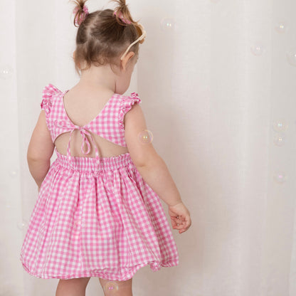 THE LITTLE PINK GINGHAM DRESS