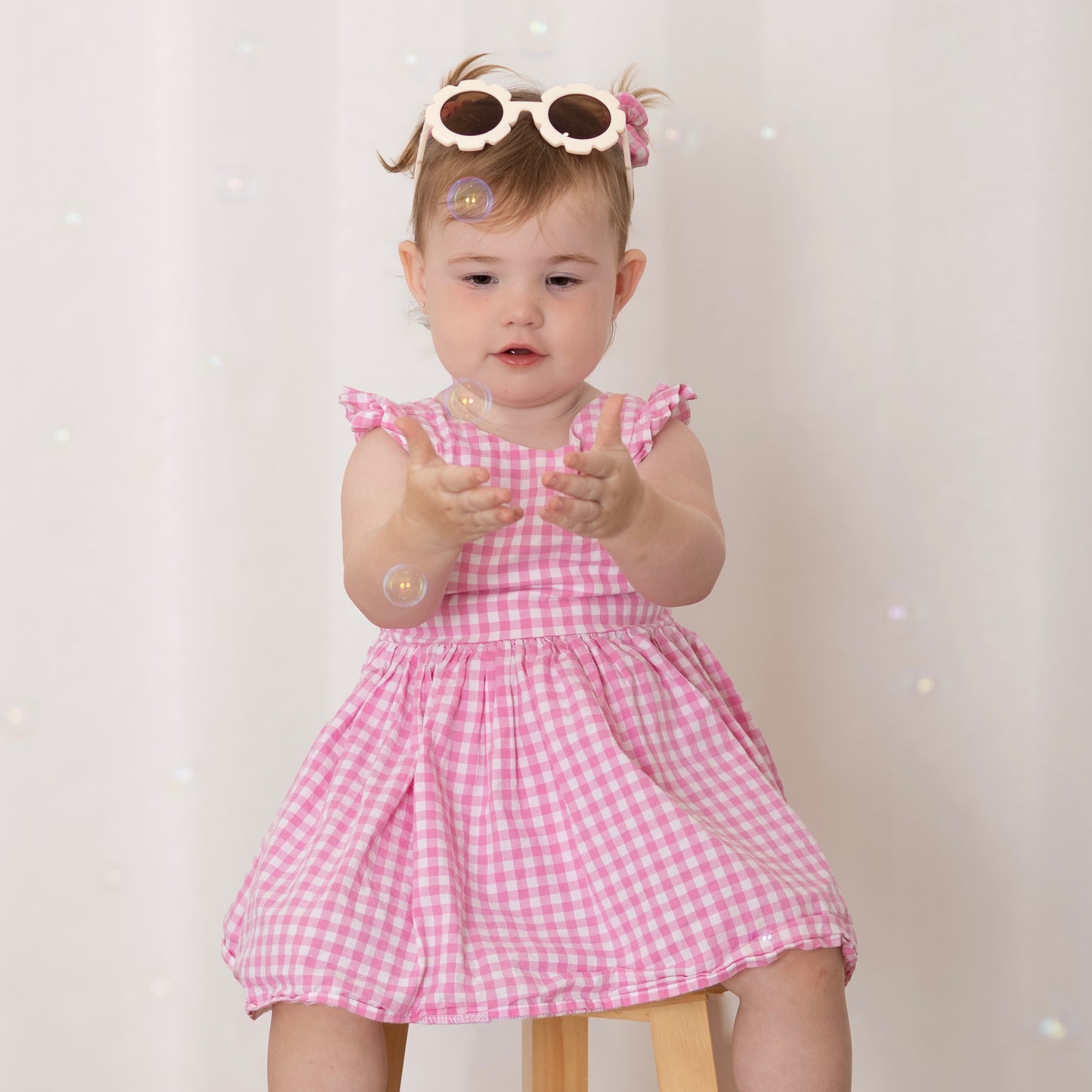 THE LITTLE PINK GINGHAM DRESS