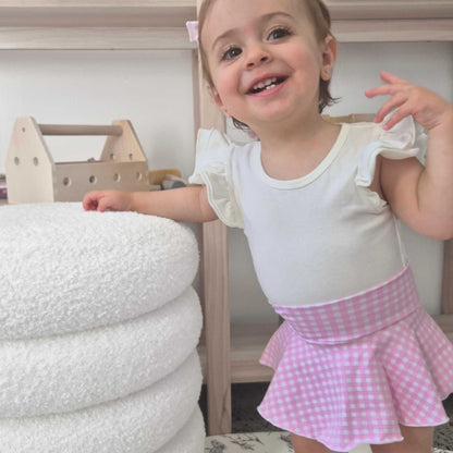 PINK GINGHAM - TUTU BUMMIES