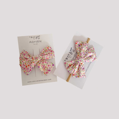 LARGE BOW - ENCHANTED GARDEN
