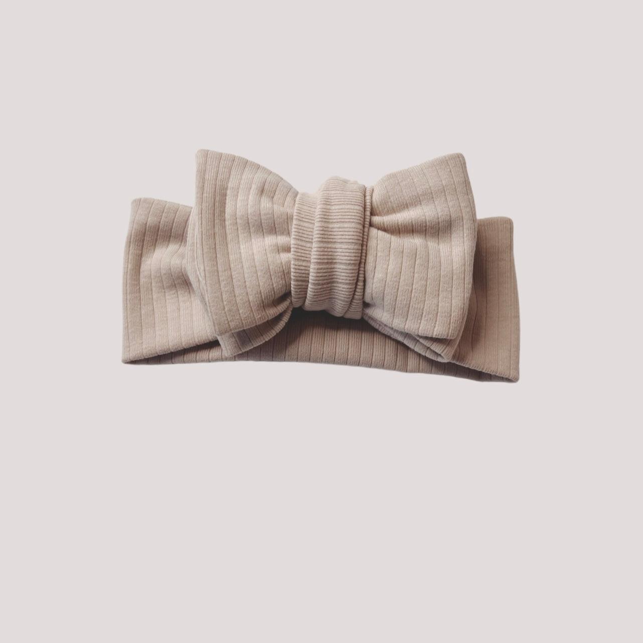 OVERSIZED TOPKNOT - LUXE RIBBED ESSENTIALS - adorablethelabel