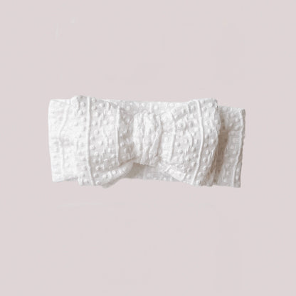 OVERSIZED TOPKNOT - POPPYSEED