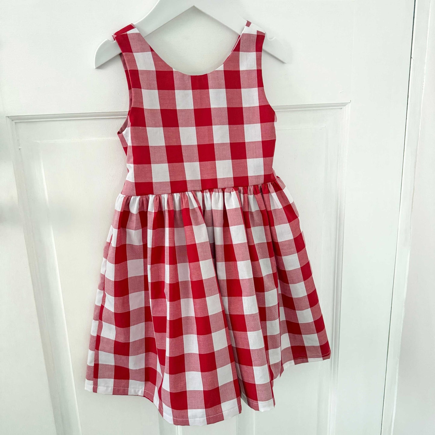 THE LITTLE MERRY GINGHAM DRESS