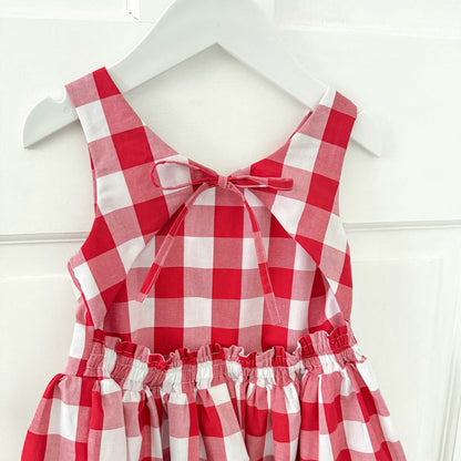 THE LITTLE MERRY GINGHAM DRESS