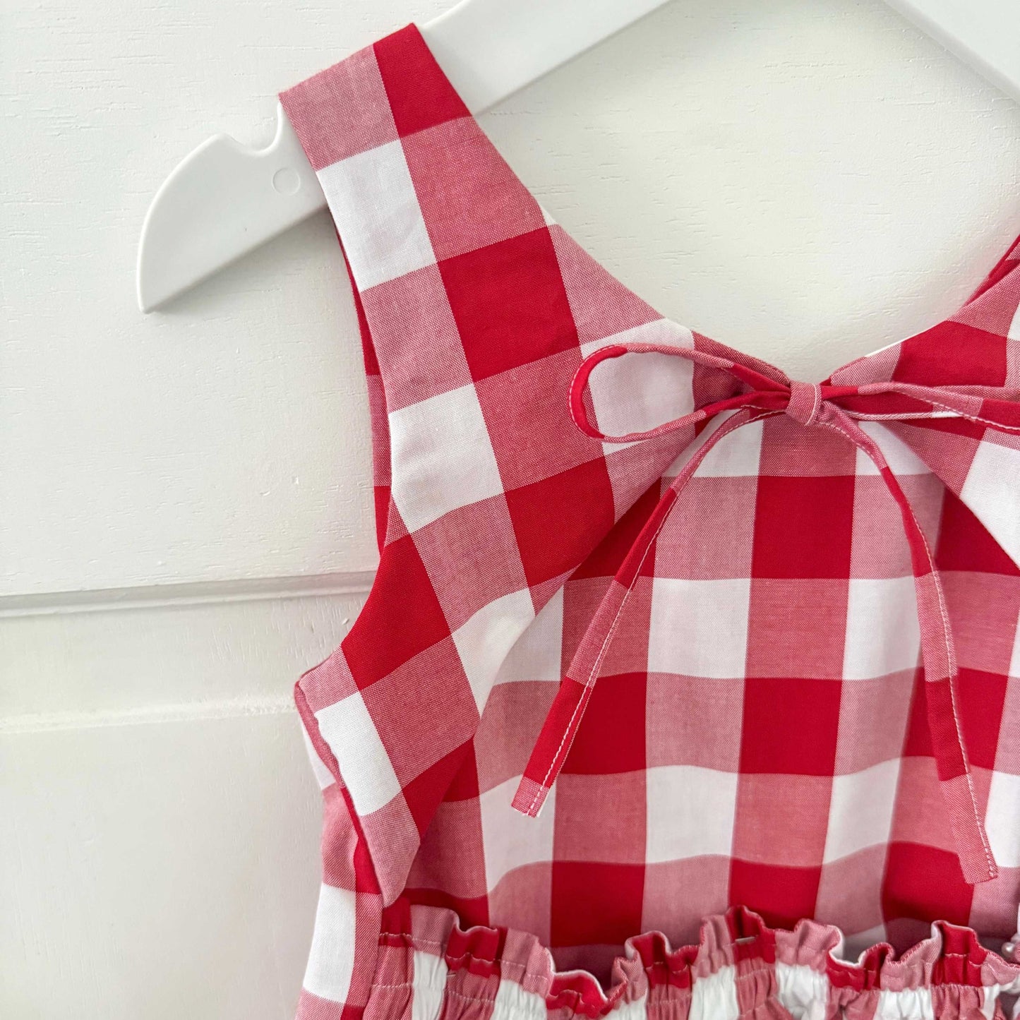 THE LITTLE MERRY GINGHAM DRESS
