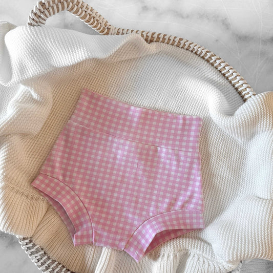 PINK GINGHAM - BUMMIES