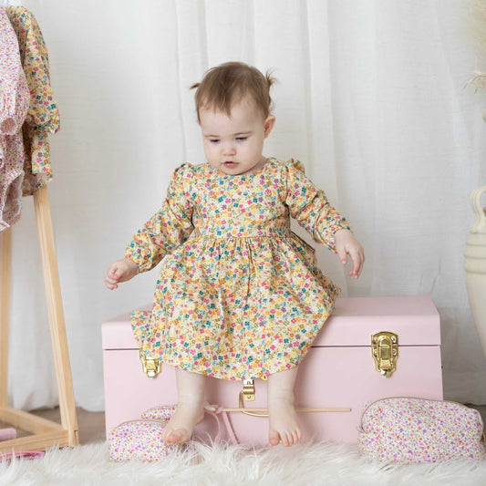 THE BOW DRESS - WILD DAISY