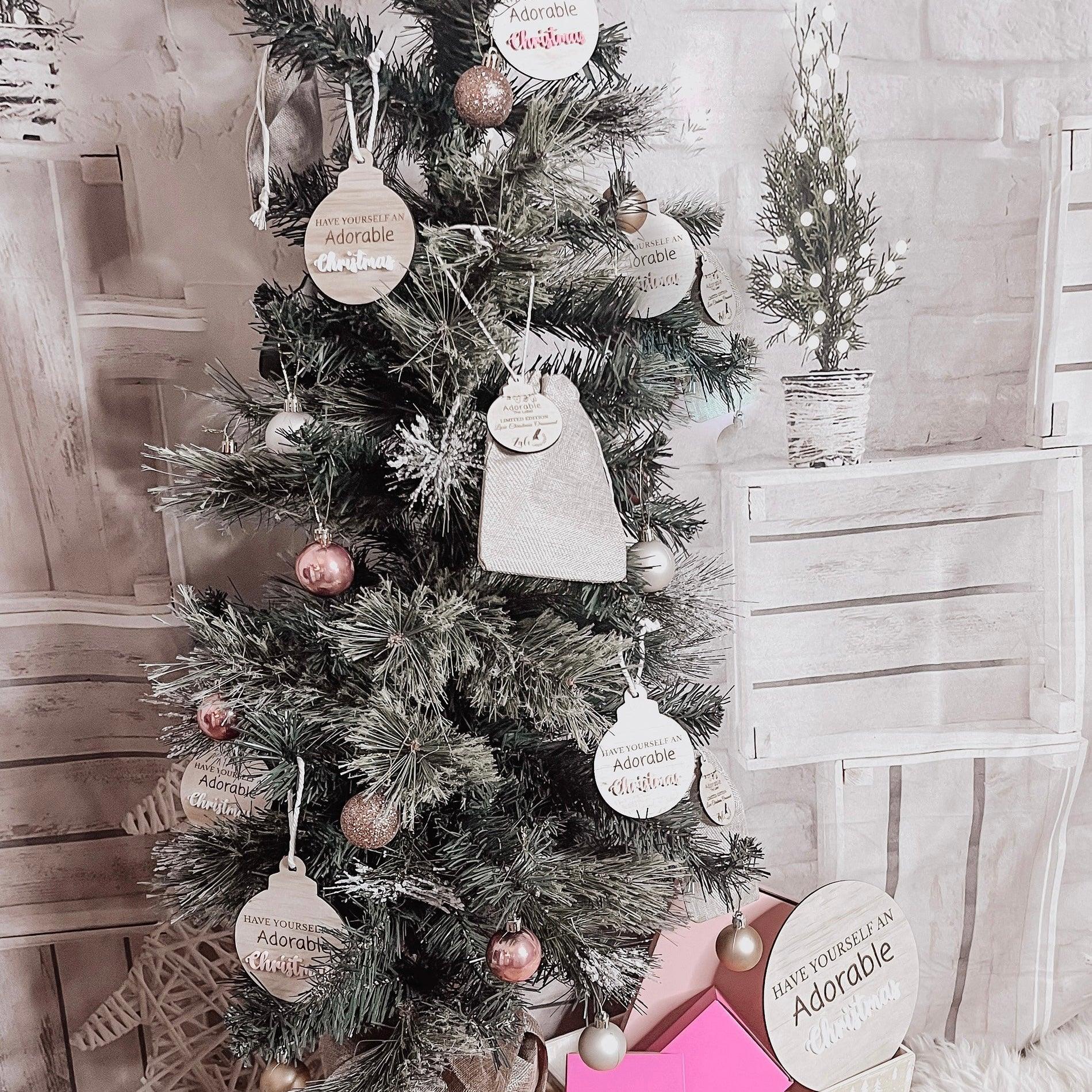 LIMITED EDITION - XMAS BAUBLE - adorablethelabel